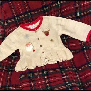 6-9 month girls sweater